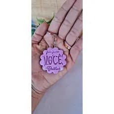 30 chaveiros brinde para cliente personalizado mimo para cliente
