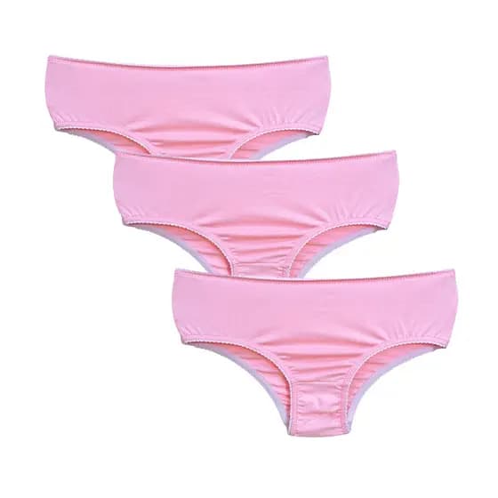 Kit 3 Calcinhas Infantil Criança Algodão Cotton Kids 04
