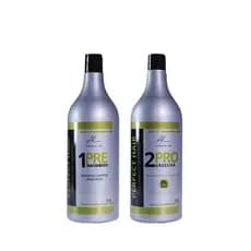 Kit Progressiva Sem Formol Perfect Hair 2x1L Liso Intenso