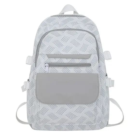 Mochila Volta as Aulas Reforçada Costas Juvenil Escolar Trabalho Versátil Faculdade Impermeavel Anti Roubo Alça Média