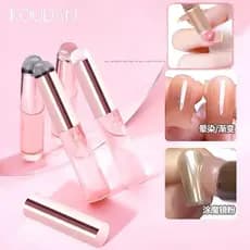Pincel de Silicone 2 em 1 para Lábios e Unhas - Suave, Durável e Fácil de Limpar