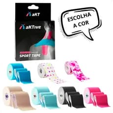 Kinesio Tape Bandagem Elástica Fita Fisioterapia Funcional Adulto Kinesiology Sport Infantil Coluna