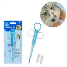 plicador De Comprimidos remédios Alimentador Pet Seringa Para Cães e Gatos Veterinário Pet