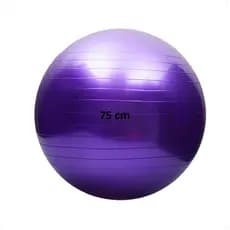Bola Pilates Yoga Abdominal Exercício 75cm Ginástica Suíça Anti-Estouro Fisioterapia Treino Alongame