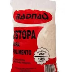 Estopa para polimento automotivo radnaq 100% algodão 200g