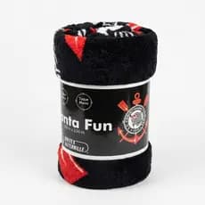 Manta 100% Poliéster Soft Corinthians Jolitex Licenciada