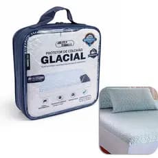 Protetor De Colchão Queen Jolitex Glacial Toque Gelado