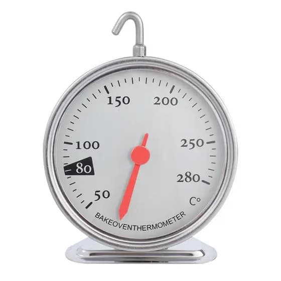 Termômetro Inoxidavel Para Forno Gás Elétrico - mede temperaturas que  variam entre 0 e 280°C
