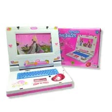 Notebook De Brinquedo Laptop Infantil Musical C Luz Princesa