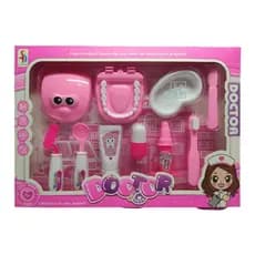 kit maleta dentista profissão doctor infantil menina/menino