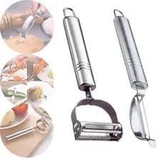 Descascador de legumes frutas fatiador ralador Manual Profissional Inox Alimento Cozinha lamina