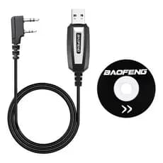 Cabo Usb Programador Para Rádio Comunicador Walk Tok Baofeng