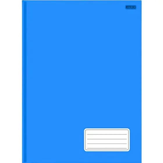 Caderno Brochura Costurado Universitário Cores 96 Folhas Kbom São Domingos