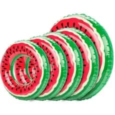 Bóia Melancia Circular Adulto e Infantil 70 80CM