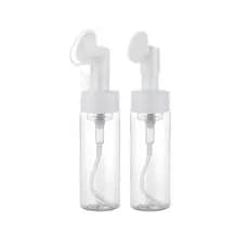 KIT Frasco Pump 120ml Espuma Limpeza Facial Skin Care Silicone