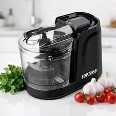Mini Processador Triturador Elétrico 127V - 100W / 220V - 200W 350ml - Alho, Temperos, Queijos