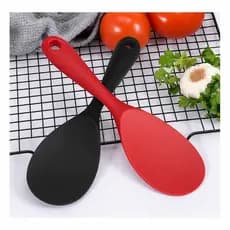 Colher de Arroz - Utensílios de Cozinha em Silicone - Não Risca Panelas Resistente ao Calor