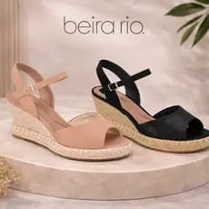 Sandália Beira Rio Feminino Anabela