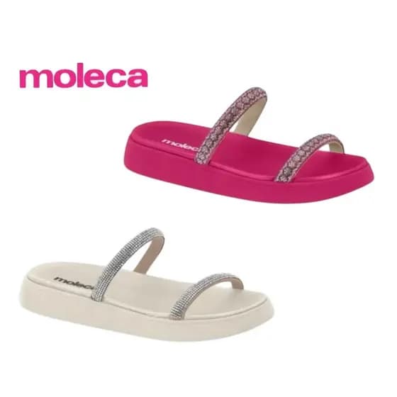 Papete Feminina Moleca Birken Brilho
