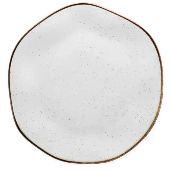 Prato Sobremesa Oxford Ryo Maresia Porcelana 21,5 cm