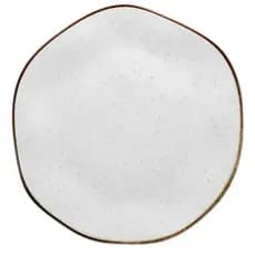 Prato Sobremesa Oxford Ryo Maresia Porcelana 21,5 cm