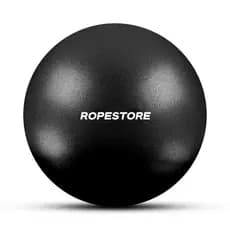 Bola De Pilates Overball 25cm Inflável Preta Exercícios Yoga Preto