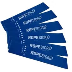 Kit Mini Band Tensão Forte Azul Rope Store 6 unidades