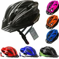 Capacete Ciclismo [M/G] com LED Traseiro + Viseira Ajuste Regulagem Bicicleta Adulto Bike Urbano/MTB