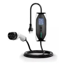 Carregador Veicular Elétrico Tipo 2 Bivolt Rápido c/ Maleta