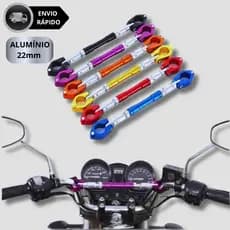 Barra Reforço Guidão Estabilizadora Anti-Amasso Moto Universal 28mm/22mm
