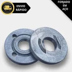 Adaptador Porca Flange para Esmerilhadeira Disco 22mm Universal Reforçado