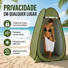 Barraca Trocador De Roupas Banheiro Camping Tenda Portátil Automática
