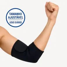 Kit Cotoveleira Compressão Ajustável Treino Academia Conforto Diário