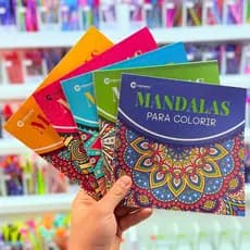 kit C/ 5 Livros Mandala para Colorir CULTURAMA