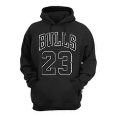 Blusa Moleton Chicago Bulls Basquete Moletom - 5187
