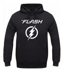 Blusa Moletom The Flash Série Dc Comics Raio - 5028