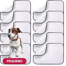 Tapetes higiênicos lavável Kits 5/3/2 para pet dog xixi gato educador reutilizável