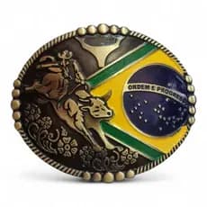 Fivela Country Cowboy Dr Rodeio Brasil Peão Original