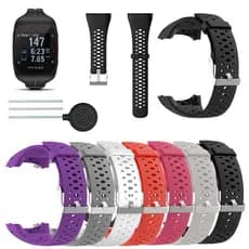 Pulseira Para Polar M400 Polar M430 Silicone Várias Cores