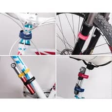 4 Fita Bicicleta Cinta Fixação Acessórios Wrap Bike Fita Nylon Fita Bike