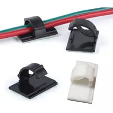 Kit 10 Pcs Organizador De Cabos Fios Adesivo Guia Cabos Wcc2