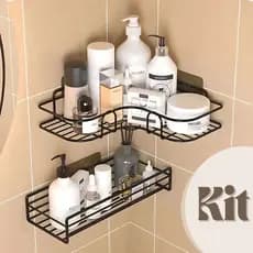 1/3/4  Prateleiras Organizadoras para Banheiro Porta Shampoo