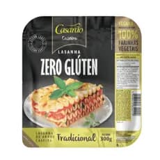 Massa Para Lasanha Casarão Tradicional Vegana Sem Glúten 300g