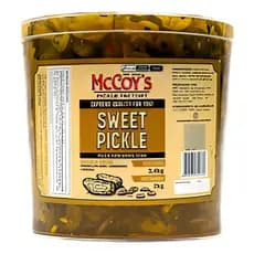 Picles De Pepino Agridoce - Sweet Pickle Mccoy's 3,4kg