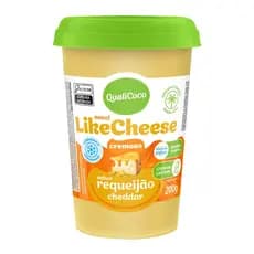 Likecheese Sabor Requeijão De Cheddar 200g Qualicoco