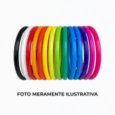 KIT  20,40,60,80 e 100 Argolas Colorida De Plástico Acrílico Festa Junina Brincadeira Arremesso