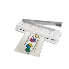 Plastificadora e Laminadora Portátil OFF-LG03 3x1 A4 e A3, Guilhotina e Arredondador de Borda OFFPAPER