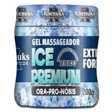 Ice Premium ORA-PRO-NÓBIS - Gel Massageador - 200g - Rhenuks Alívio Refrescante Para Dores Musculares e Articulações