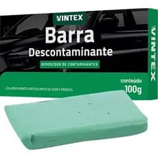 Clay Bar Vintex V-Bar Barra Descontaminante Limpadora Automotiva 100g