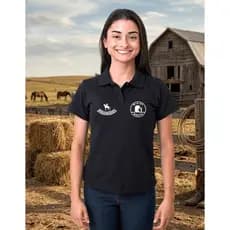 Camiseta Gola Polo  Minina Bruta Boiadeira Camisa Feminina Com Brinde